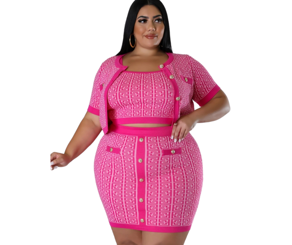THE TRIPLE THREAT KNIT SET