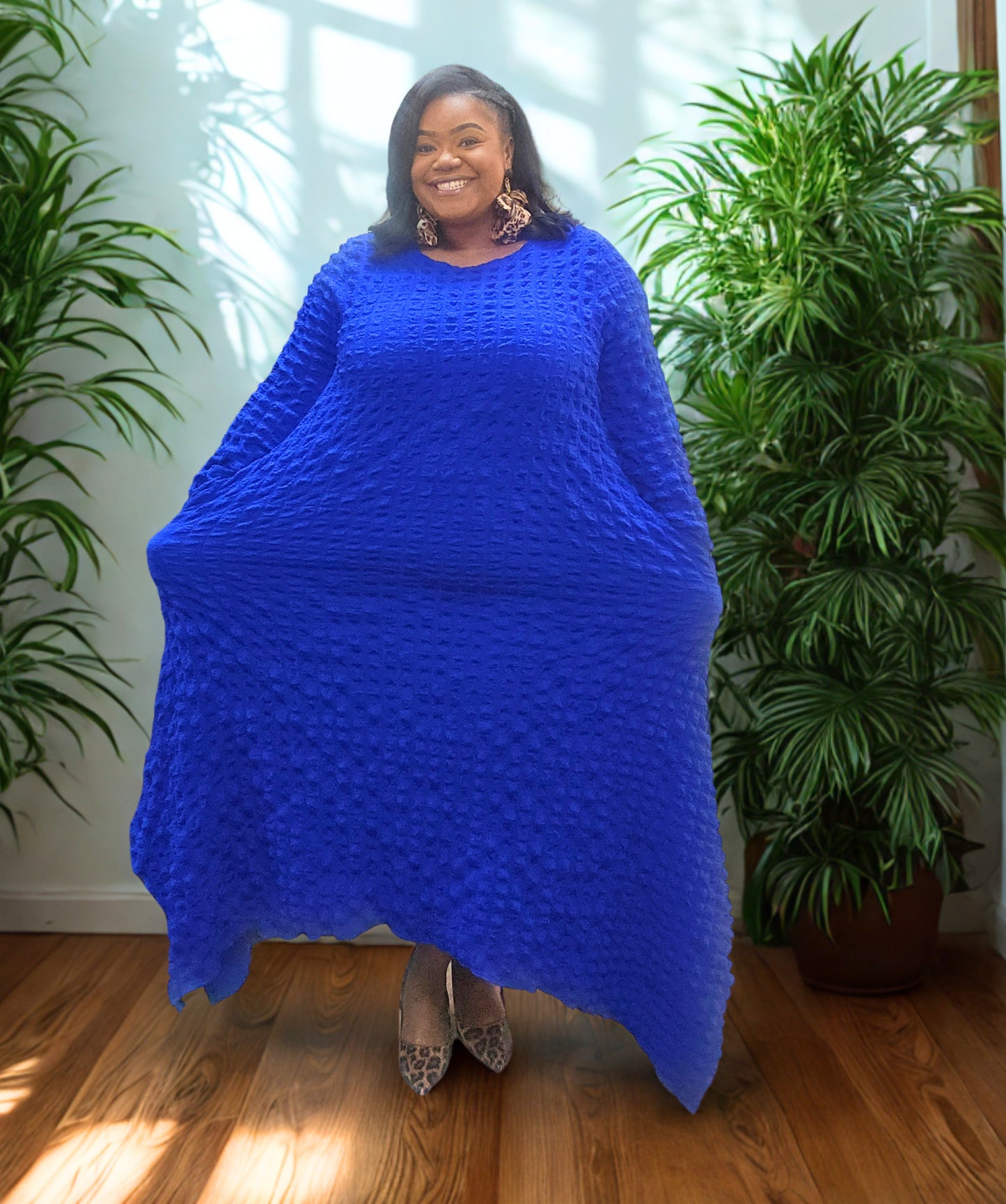 Royal Serenity Handkerchief Dress