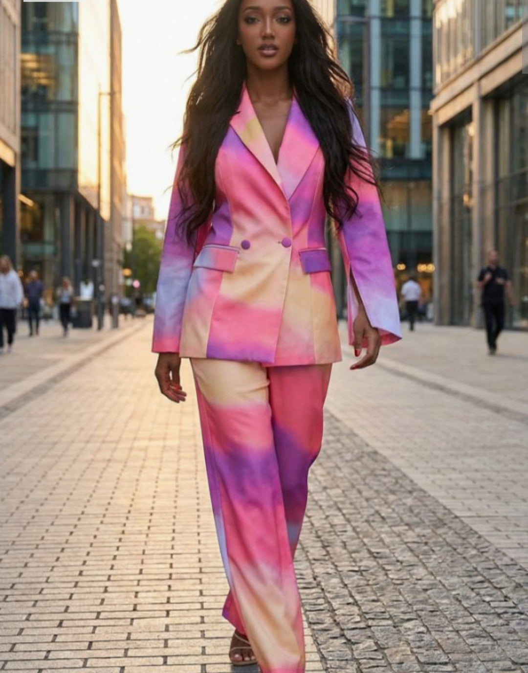 Sunset Sorbet Pants Set