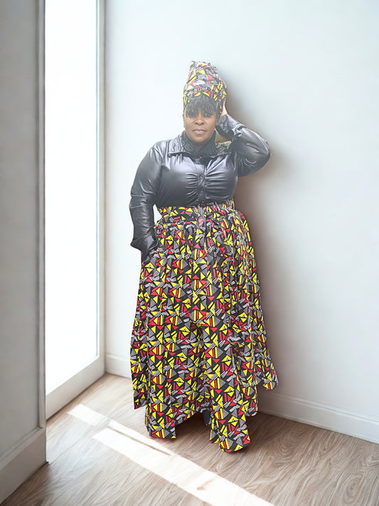 Heritage Harmony Maxi Skirt